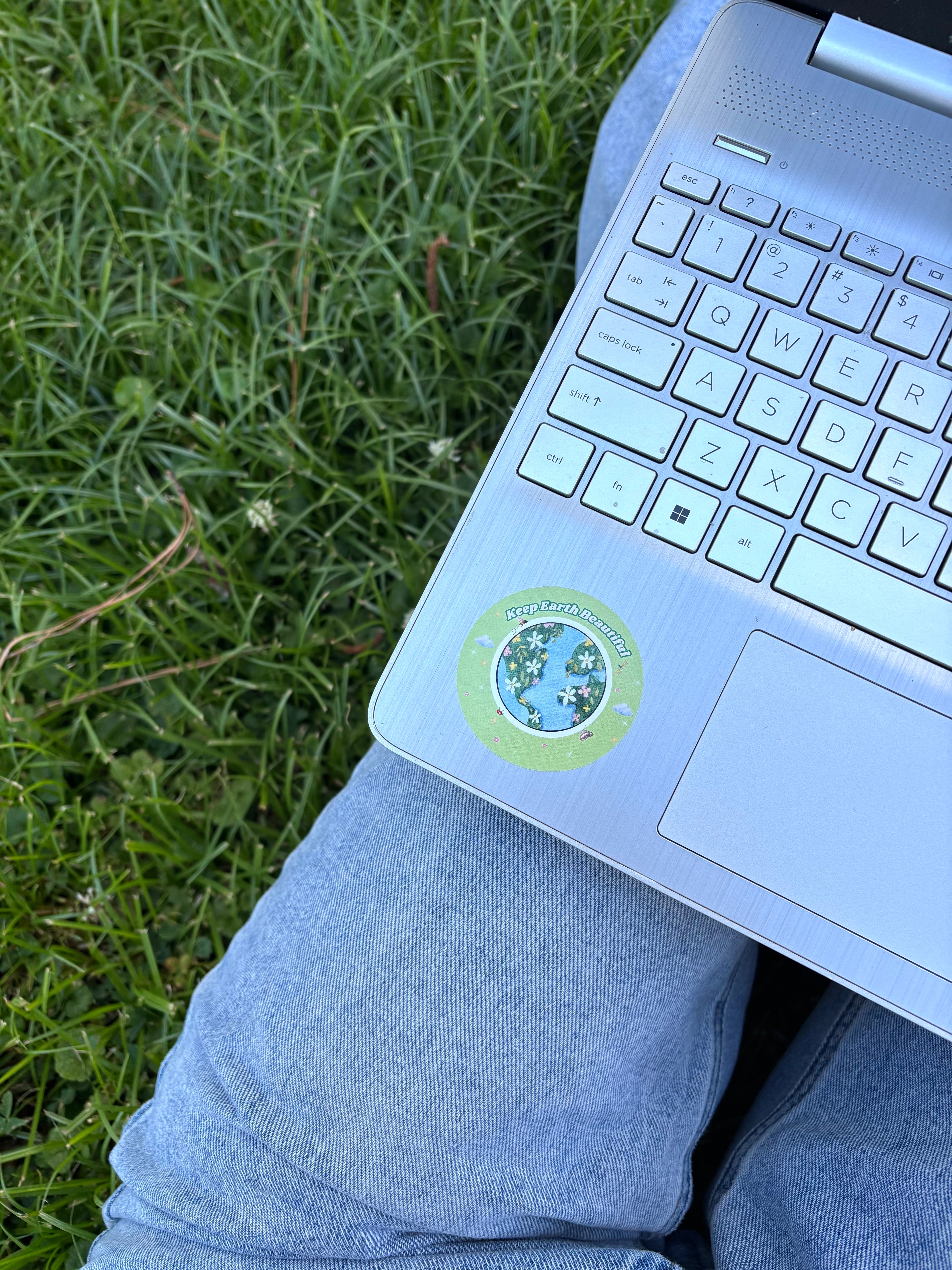 Keep the Earth Beautiful Sticker