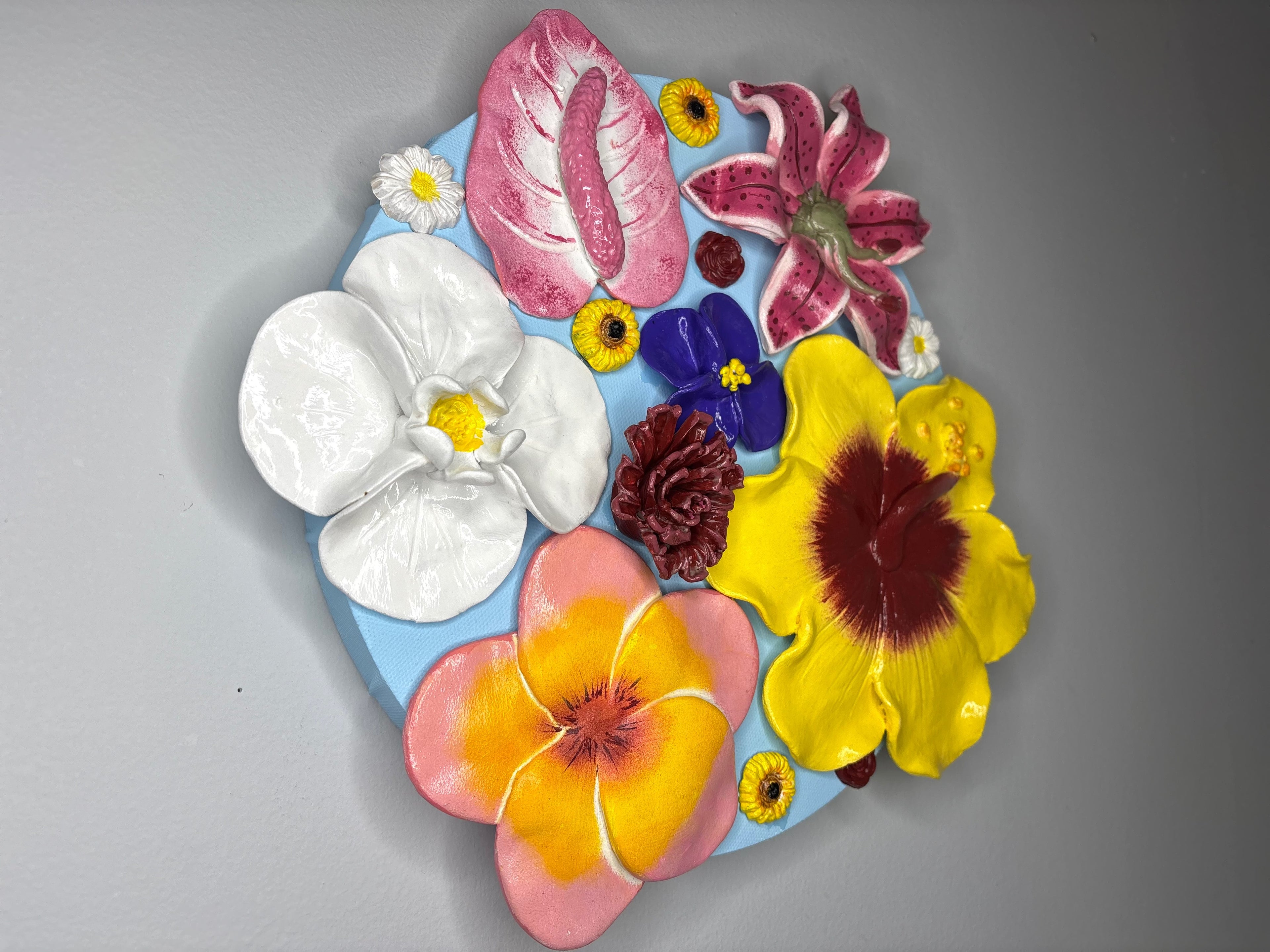 3D Floral Wall Decor