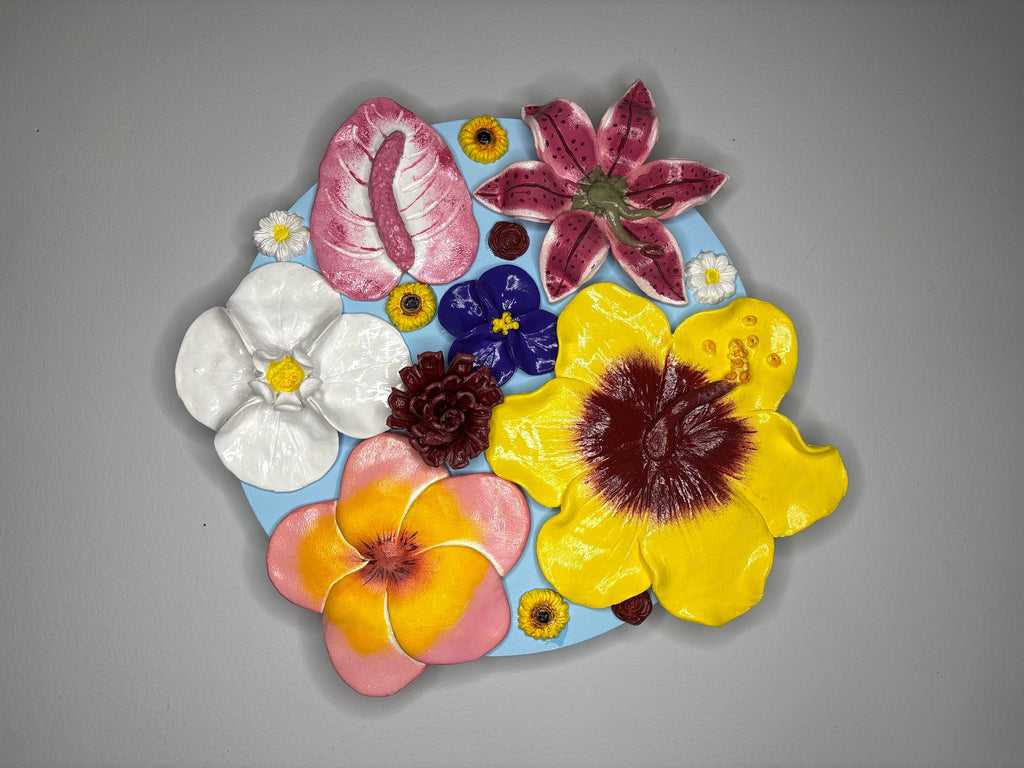 3D Floral Wall Decor