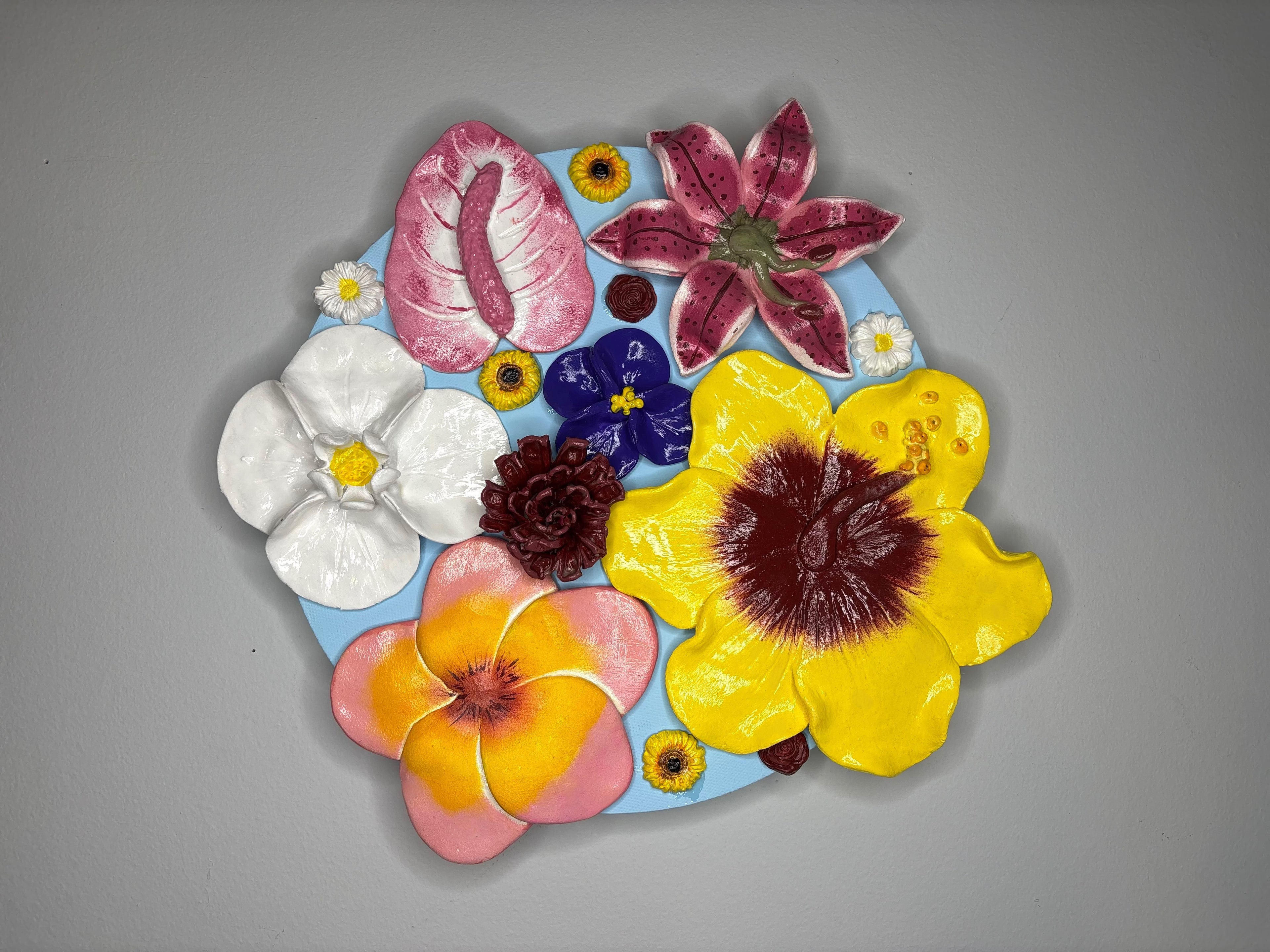 3D Floral Wall Decor