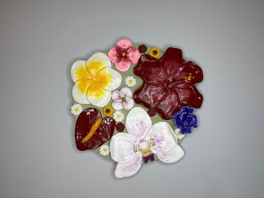 Floral Canvas Wall Decor