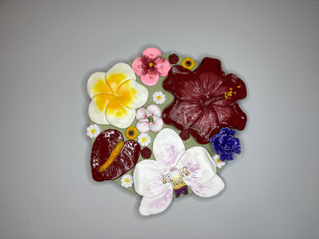 Floral Canvas Wall Decor