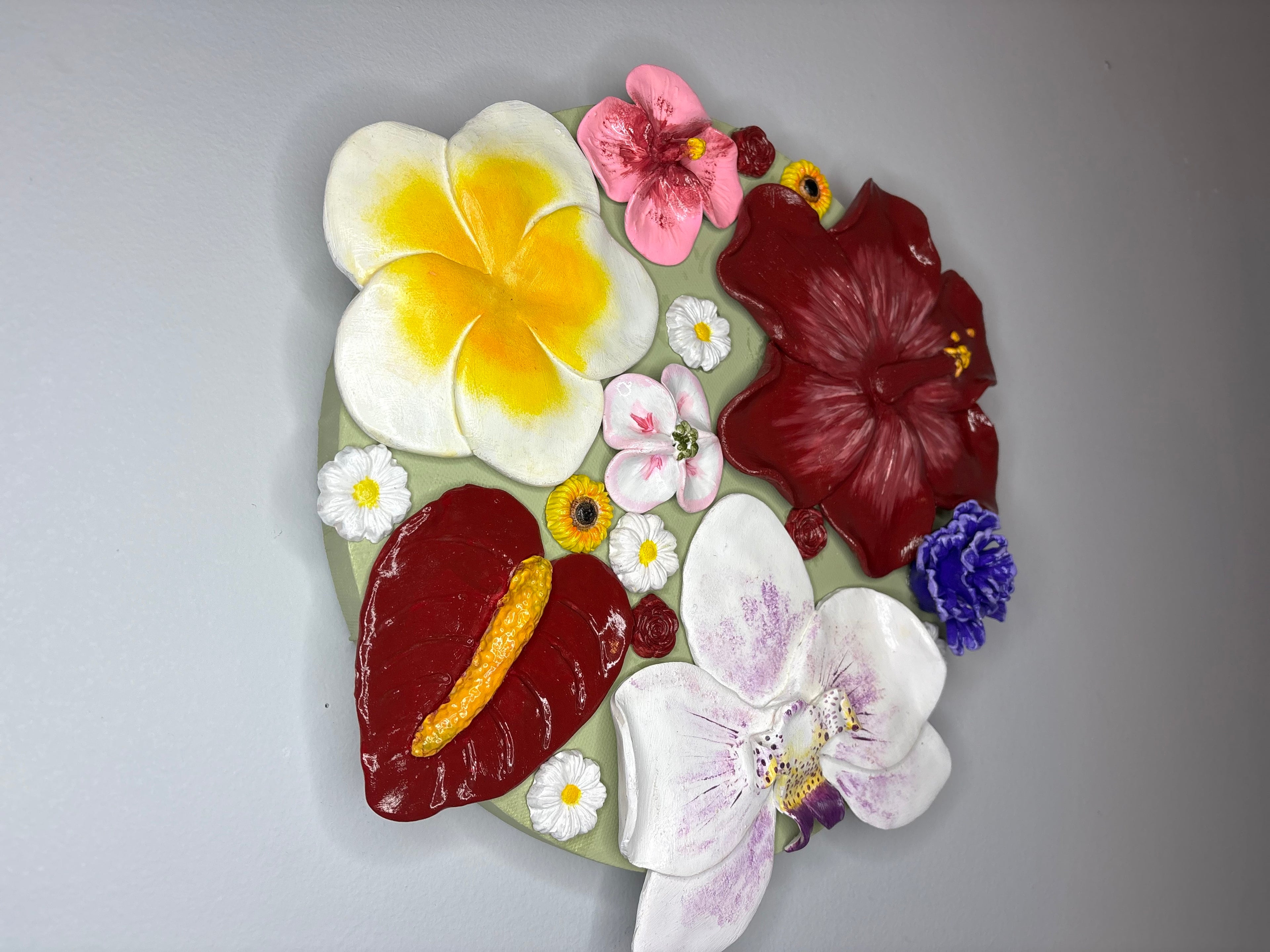Floral Canvas Wall Decor